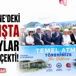 Sürmene'deki açılışta detaylar dikkat çekti!