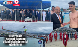 Trabzon'da Kabotaj Bayramı etkinliklerinde renkli görüntüler