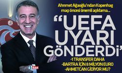 Ahmet Ağaoğlu, Kopenhag maçı öncesi açıkladı 'UEFA uyarı gönderdi'