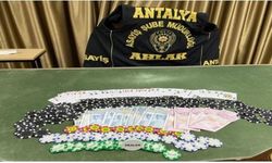Antalya’da polisten kumar baskını