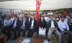 ÇANAKKALE - AK Parti Grup Başkanvekili Turan, Ayvacık'ta doğal gaz ilk kazı töreninde konuştu