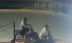 İş yerinin önüne park ettiği motosikletini çaldılar