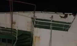 Maltepe’de tehlikeli oyun: Yan yatan gemiye girdi