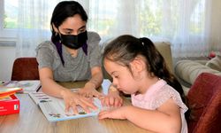 Samsun'da down sendromlu çocuklar için evde eğitim hizmeti veriliyor