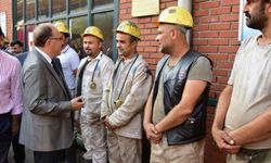TTK Kozlu Müessesesinde yeni üretim panosu ve "Maden Şehitleri Anıtı" açıldı