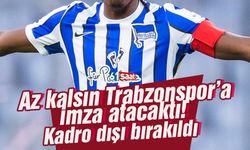 Trabzonspor'a transferi direkten dönmüştü! Kadro dışı kaldı