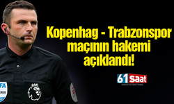 Trabzonspor - Kopenhag maçının hakemi açıklandı!