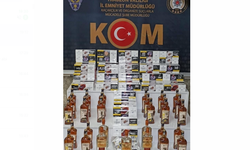 Trabzon'da gümrük kaçağı alkol ve sigara ele geçirildi!