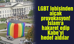 LGBT lobisinden alçak provokasyon! İslam'a hakaret edip Kabe-i Muazzama'yı hedef aldılar
