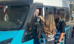 İzmir’de yolcu minibüslerine şok denetleme