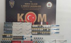 Konya’da 3 bin 485 paket kaçak sigara ele geçirildi