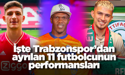 İşte Trabzonspor'dan ayrılan 11 futbolcunun son durumu!