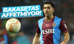 Trabzonspor'da Bakasetas, affetmiyor...