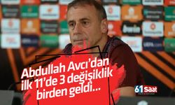 Trabzonspor'da Abdullah Avcı’dan 3 hamle birden geldi!