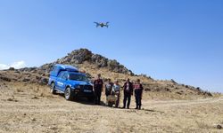 Jandarma, kaybolan 12 koyunu dron ile buldu