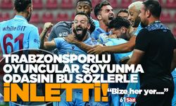 Trabzonsporlu oyuncular Kayseri'de koridorları tezahüratla inletti!