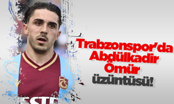 Trabzonspor'da Abdülkadir Ömür üzüntüsü!