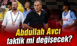Trabzonspor'da Avcı, taktik mi değişecek?
