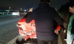 TEM’de 5 araç birbirine girdi: 1 yaşındaki bebek yaralandı