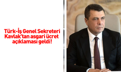 Türk-İş Genel Sekreteri Kavlak'tan asgari ücret açıklaması
