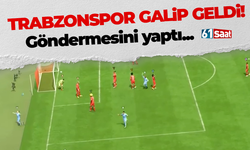 Trabzonspor Antalyaspor'u mağlup etti! Göndermesini yaptı