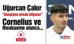 Trabzonspor’da Uğurcan Çakır ''Şampiyon olmak istiyoruz''