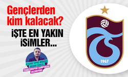 Trabzonspor'da gençlerden kim kalacak? İşte en yakın isimler