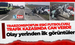 Trabzonspor'un eski futbolcusu Miodrag Jesic hayatını kaybettiği kazadan görüntüler