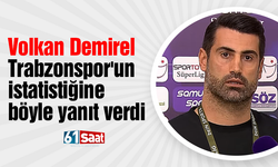 Volkan Demirel Trabzonspor'un istatistiğine böyle yanıt verdi
