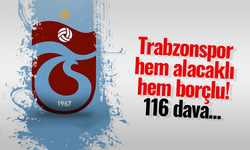 Trabzonspor hem alacaklı hem borçlu: 116 davası hala yargıda