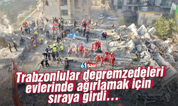 Trabzonlular depremzedeleri evlerinde ağırlamak için sıraya girdi… 