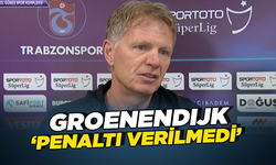 Antalyaspor Teknik Sorumlusu Groenendijk, 'Penaltı verilmedi'