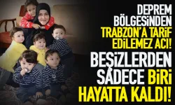 Trabzon'a bir acı haber daha! Anne baba ve 4 çocuğu hayatını kaybetti!