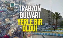 Trabzon Bulvarı yerle bir oldu!