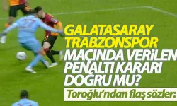 Trabzonspor - Galatasaray maçında verilen penaltı kararı doğru mu?