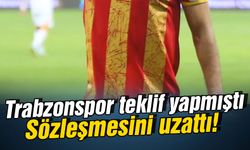 Trabzonspor teklif yapmıştı, takımıyla sözleşme uzattı