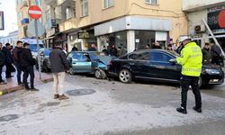 Sinop’ta 4 aracın karıştığı kazada 1 yaralı