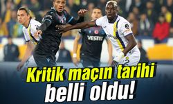 Trabzonspor'un kritik maçının tarihi belli oldu!