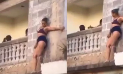 Aldatan adam böyle yakalandı! Sevgilisi balkonda kaldı