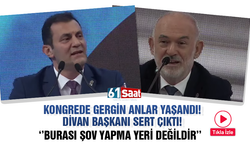 Trabzonspor kongresinde gergin anlar! Burası şov yapma yeri değildir