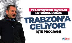 Ertuğrul Doğan Trabzon’a geliyor… 5 yıllık plan hazırlığı...