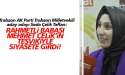 AK Parti Trabzon Milletvekili aday adayı Avukat Seda Çelik Taflan soruları yanıtladı!