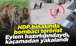 HDP binasında bombacı terörist: Eylem hazırlığındaydı, kaçamadan yakalandı