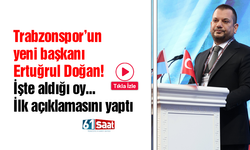 Trabzonspor’un yeni başkanı Ertuğrul Doğan! İşte aldığı oy… İlk açıklamasını yaptı
