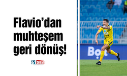 Trabzonsporlu Flavio'dan muhteşem geri dönüş