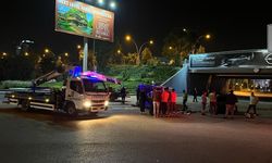 Ankara’da servis ile otomobil çarpıştı: 3 yaralı