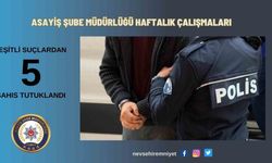 Nevşehir’de UYAP aranması bulunan 5 şahıs tutuklandı