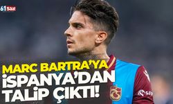 Trabzonsporlu Bartra'ya İspanya'dan talip çıktı