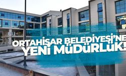 Trabzon Ortahisar Belediyesine yeni müdürlük! 