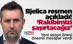 Trabzonspor'da Bjelica, 'Rakibimizi şaşırtacağız'